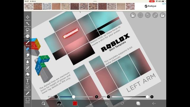How To Create Shirt And Upload It! (10 Robux Needed)