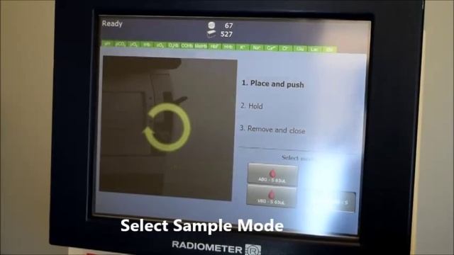 ABL90 Syringe Sampling