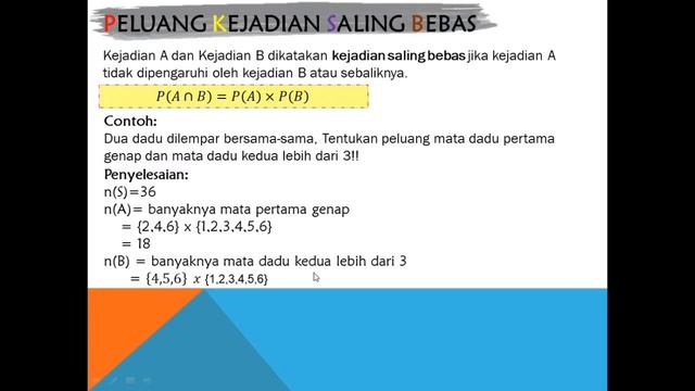 Peluang ( Probabilitas ) - Peluang Statistika Materi Dan Contoh Soal
