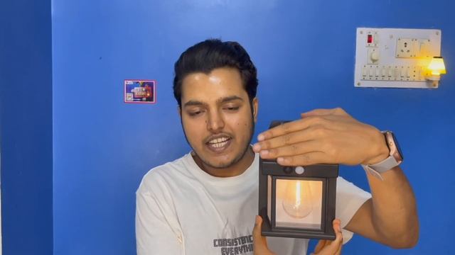 Solar Wall Lamp | Solar Intersection Wall Lamp With Motion Sensor Light Under 300/-