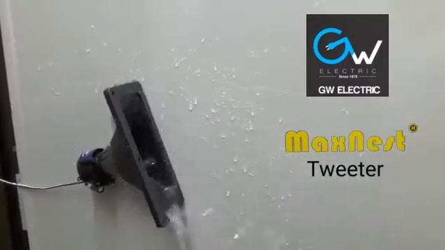 MaxNest Piezo Tweeter Water Resistant W Capacitor & Wire WQ-37