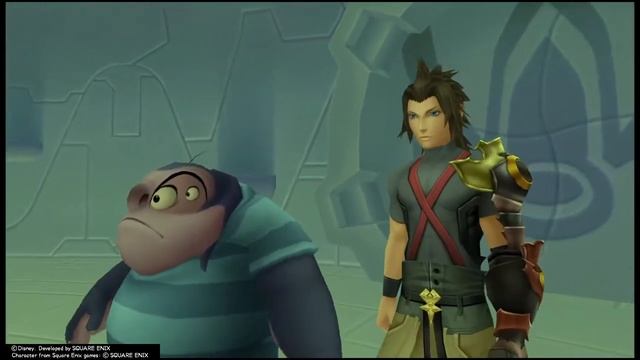 Terra - Deep Space - What A Friend Is | Kingdom Hearts Birth By Sleep Final Mix HD Cutscenes