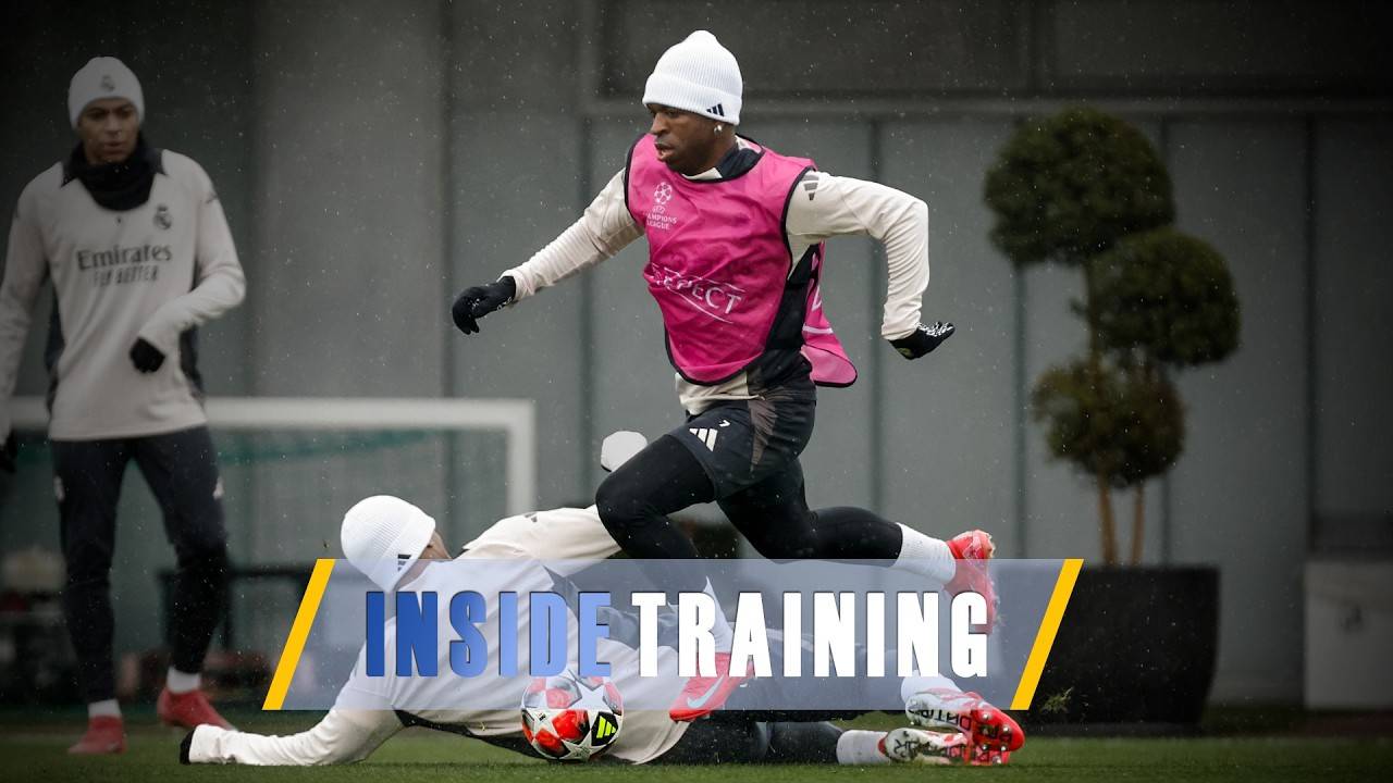 Last Training Session Before The Game Against Salzburg! | Real Madrid