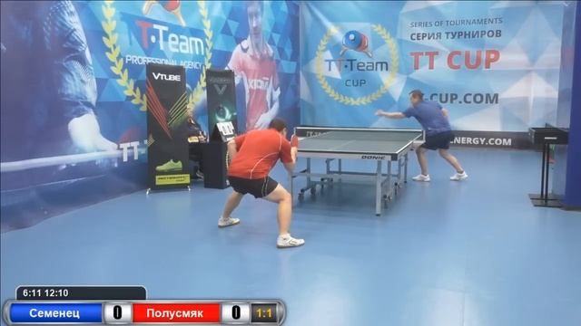 Семенец А. - Полусмяк В. 1 декабря 2016. TT Cup