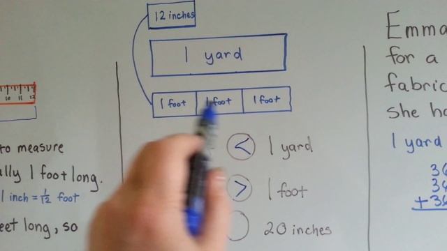 Grade 4 Math 12.2, Units Of Length, Customary, Standard