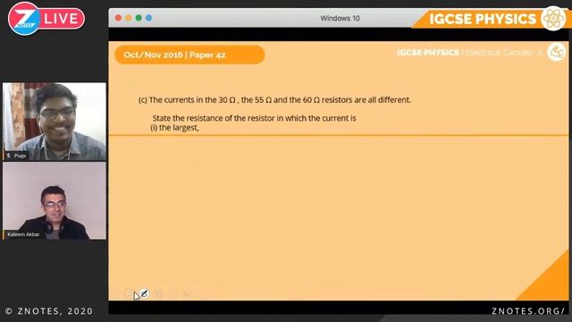 Electrical Circuits-II | Physics IGCSE S1·E14 | ZNotes Live