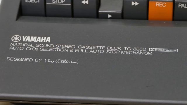 Yamaha TC-800D Stereo Cassette Deck - Vintage HiFi