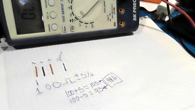 Electrónica Básica,  Mediciones En Resistores