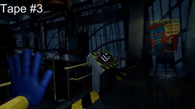 Poppy Playtime Chapter 1 (All VHS Tapes Locations) - Walkthrough