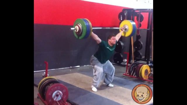 166kg Snatch @ 96kg    /   365 Pounds @ 211