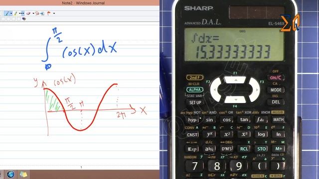 Sharp EL-546X, EL506X Integral And Derivatives Evaluation