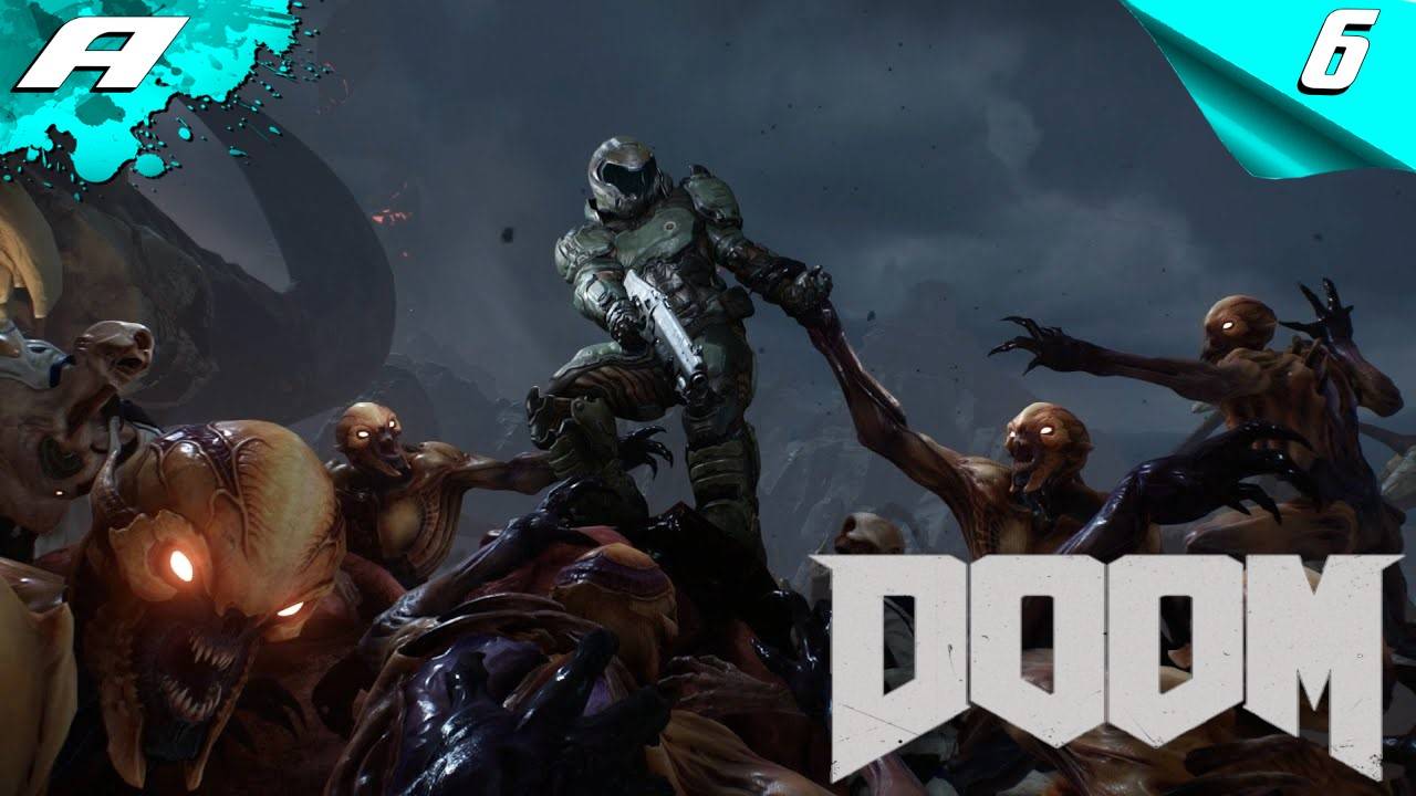 🔴DOOM 2016 СЛОЖНОСТЬ КОШМАР ПРОХОЖДЕНИЕ 6