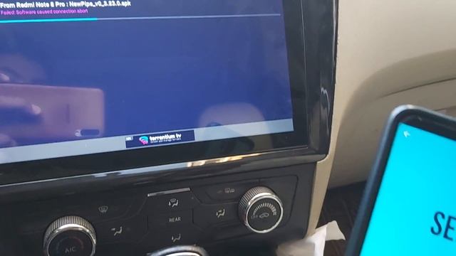 Send Files To TV App Review .. شرح برنامج لنقل الملفات من الموبايل الي شاشة السيارة مباشرة بدون وسي