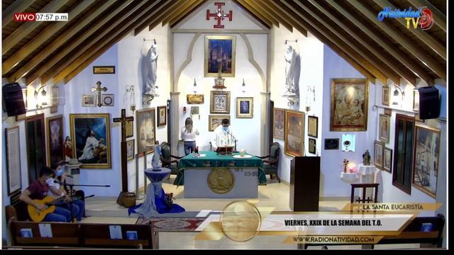 EUCARISTÍA VIERNES (22/10/2021) XXIX SEMANA DEL T.O. / PBRO. MIGUEL VILLAMIZAR.