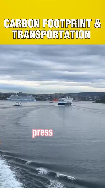 Carbon Footprint And Transportation..😱😱#youtubeshorts #shorts