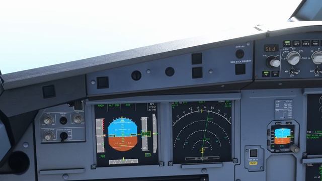 Microsoft Flight Simulator 2020 |URWW Волгоград - UBBB Баку | FBW 0.7.4 Development