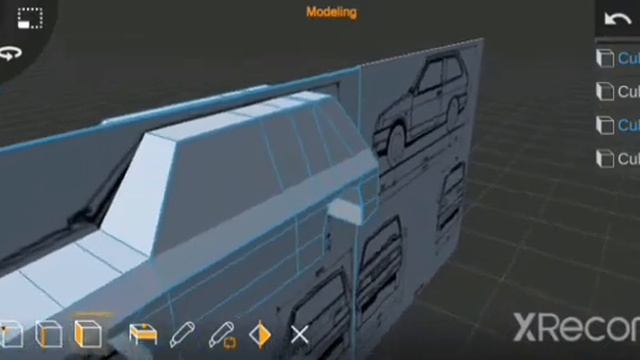Como Modelar Carro No Prisma 3d Com BLUE Print 🚗#p1