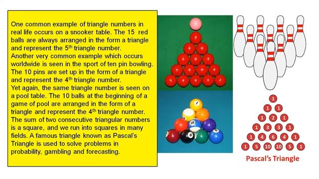 Relevance Of Triangle Numbers