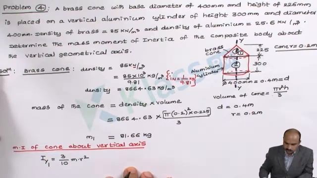Problems 4 On Mass Moment Of Inertia - Unit - 3 | Engineering Mechanics | BTech Tutorials | KlassPM