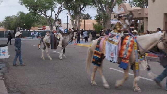Horse Parade - 2024 Gathering Of Nations Pow Wow - Powwows.com