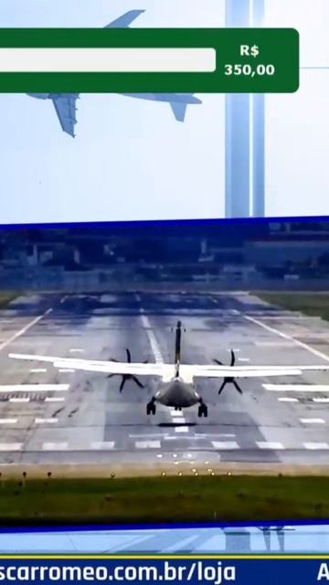 ATR Com Pane Hidráulica Pousa Em Guarulhos 16/01/24