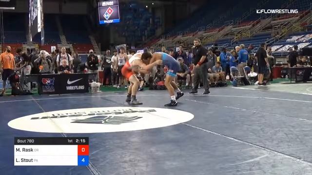 182 Lbs Rnd Of 64 Mavrick Rask Oregon Vs Luke Stout Pennsylvania