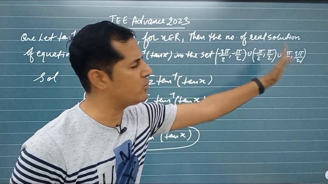 IIT Advance  2023 MATH Let  Tan − 1 ( X ) ∈ ( − π 2 , π 2 ) , Tan − 1  ( 𝑥 ) ∈ ( − 𝜋 2 , 𝜋 2 )