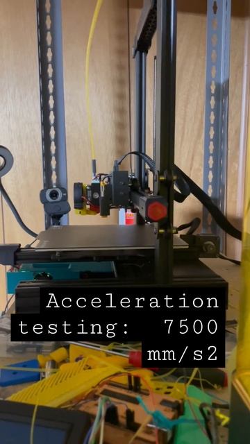 Kobra Running Klipper: Acceleration Tuning