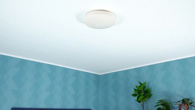 GAO Ceiling LED Lamp With Motion Sensor 10W 980lm 4000K, IP54 IK10