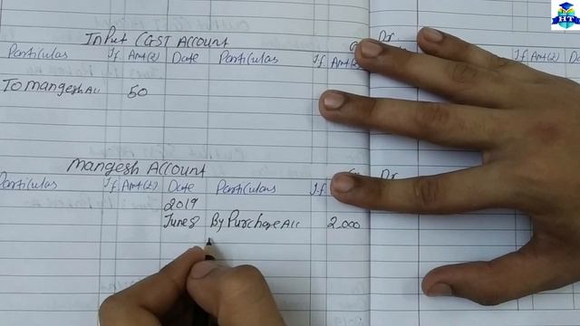 Book-Keeping & Accountancy || Ledger || Practical Problems Q.8 | Chapter - 4 |