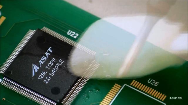 Drag Solder QFP 128 Ultra Fine-pitch