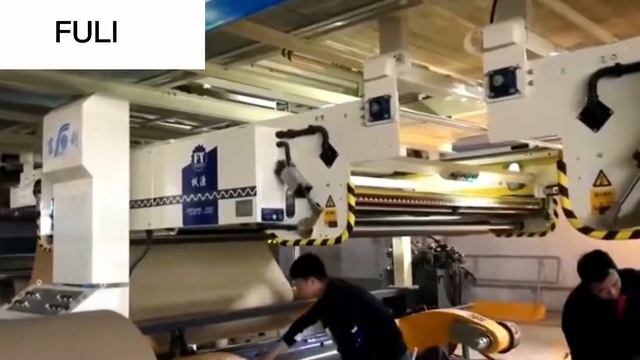 Siemens Control Corrugated Board Production Line 400m/min Speed