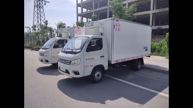 Foton Refrigerated Truck Delivery Customer Video.