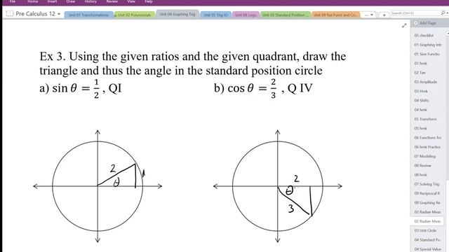 02 Radian Measure Practice Part2