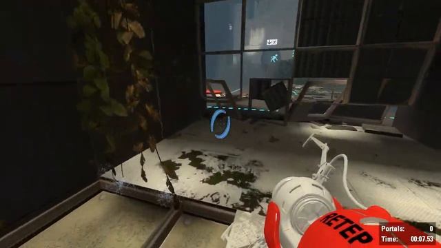 Portal 2 Speedrun Of Cube Momentum In 14.05s (Rank 38)