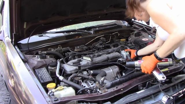 '99 Nissan Altima 2.4ltr; Timing The Iginition Using A Timing Light