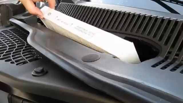 How To Replace Cabin Air Filter 2010 Dodge Charger | AQ1096C