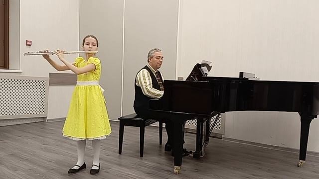 П.Б.Беллинцани Соната № 5, (1 и 2ч., ), исполняет Александра Косолапова, 10 лет.