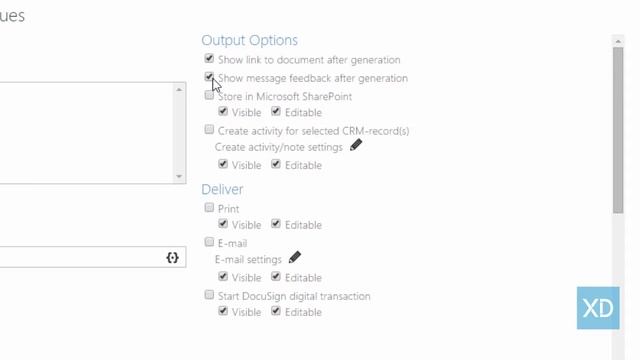 Template Management In XperiDo For Microsoft Dynamics CRM