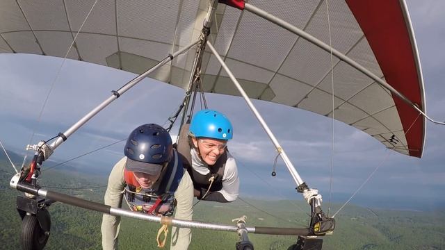 Melanie Dillon Student Tandem Flight 2