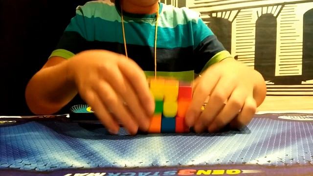 Official 45.05 3x3 OH Average | MPEI Open 2018