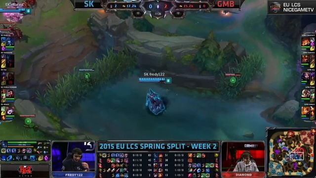 The 2015 EU LCS Spring Split 2주차 4경기 SKG Vs GMB
