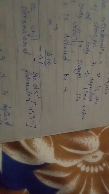 Class 11th Physics Chapter 7 Topic Si Unit And Dimensional Formula Of Angular Acceleration