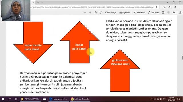 PENGARUH TINGKAT KEASAMAN TUBUH PADA KESEHATAN