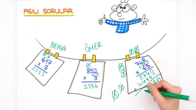 Doğal Sayılarda Çarpma İşlemi Öğreniyoruz 📘 4.Sınıf Matematik #2023