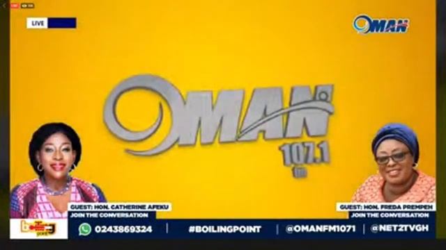 BOILING POINT WITH BOILING POINT WITH HON. CATHRINE AFEKU & HON. FREDA PREMPEH - (AUGUST 11, 2020)