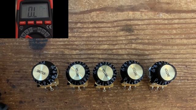 How To Measure Guitar Pots Taper & Resistance