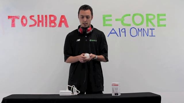 Toshiba LED A19 450 Series - 8 Watt Dimmable Omni-Directional LED Light Bulb