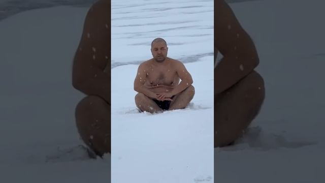 Испытание холодом, энергия внутреннего огня. Низовая метель. Мороз. Ветер до 30 м.сек.