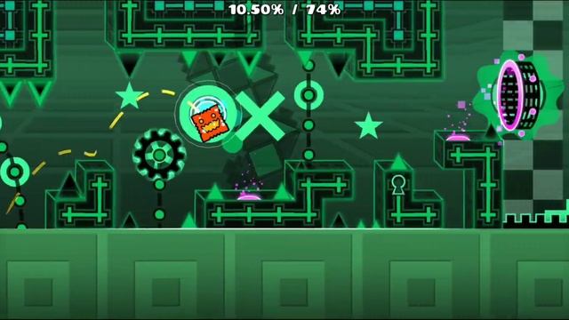 Мой первый действительно сложный демон#1 Geometry Dash|Problematic